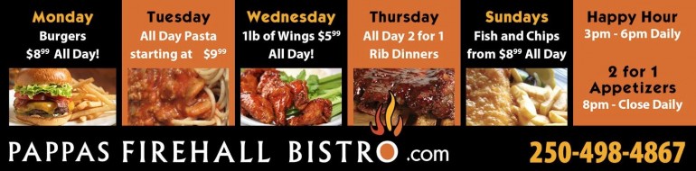 Our daily specials